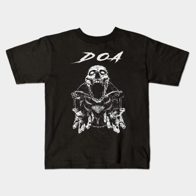 DOA MERCH VTG Kids T-Shirt by Bronze Archer